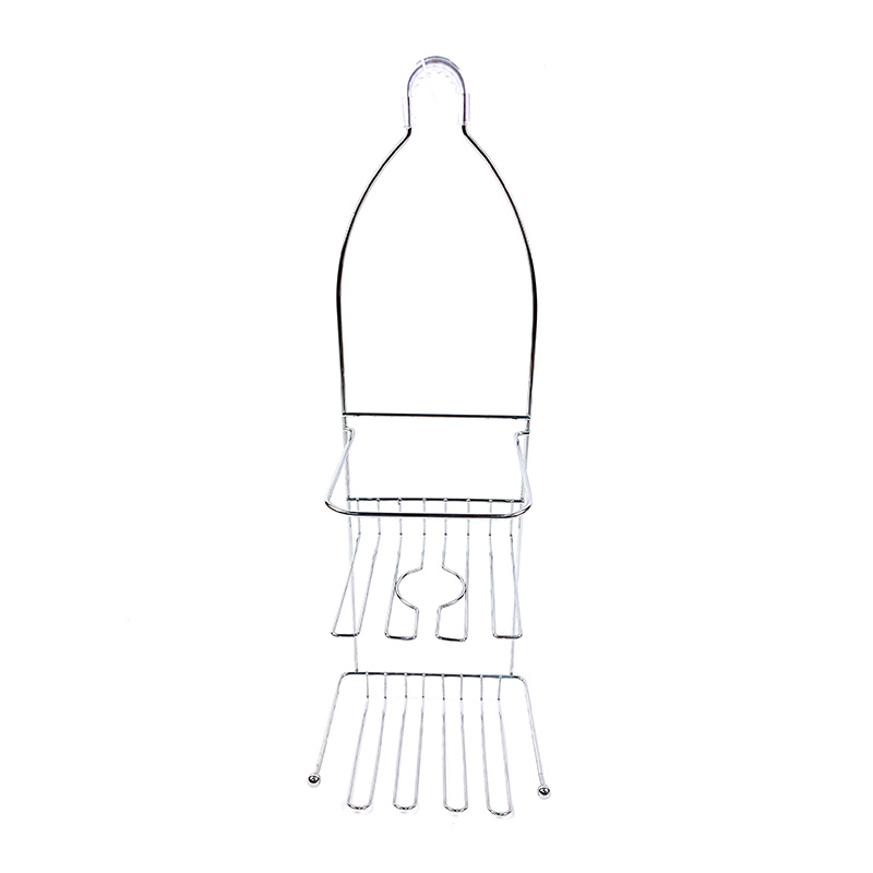 Zhaosheng - Cesta para carrito de ducha, organizador de accesorios de baño, estantes de almacenamiento, estante colgante para carrito de ducha