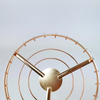 Zhaosheng Hardware - Organizador decorativo de frutas de alambre dorado, estante de hierro, cesta de frutas de metal con soporte para plátanos