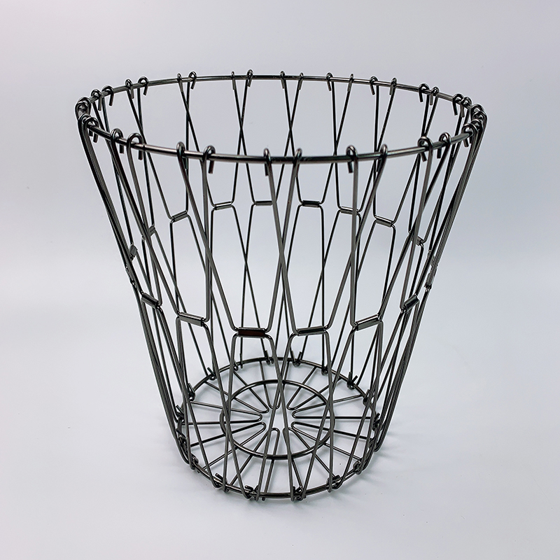 Zhaosheng Hardware - Cesta de almacenamiento plegable de alambre para decoración del hogar