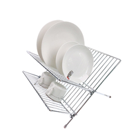 Zhaosheng Hardware - Escurreplatos plegable para secar platos - Cromado