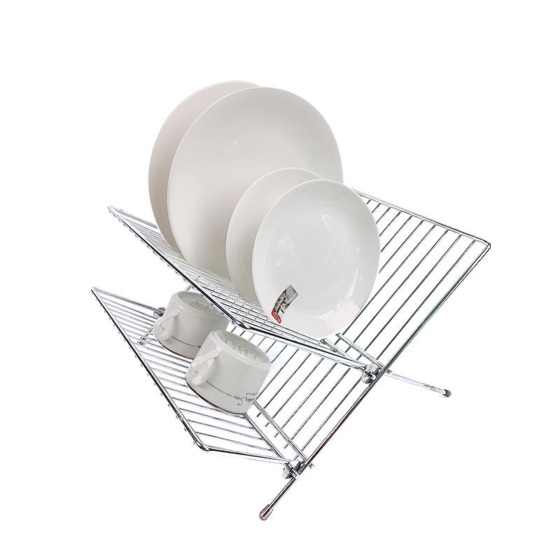 Zhaosheng Hardware - Escurreplatos plegable para secar platos - Cromado