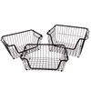 Cesta de almacenamiento apilable para cocina, cesta de frutas de alambre, hardware Zhaosheng