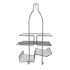 Zhaosheng - Estante de Ducha Colgante Organizador de baño Estante de Ducha a Prueba de óxido Caddy Estante de baño sin Perforaciones