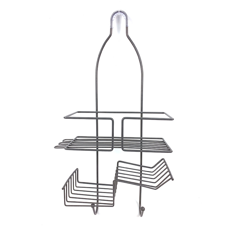 Zhaosheng - Estante de Ducha Colgante Organizador de baño Estante de Ducha a Prueba de óxido Caddy Estante de baño sin Perforaciones