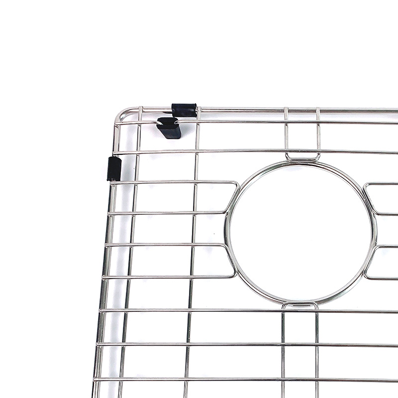Protector de fregadero de acero inoxidable, rejilla para fregadero de cocina