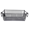 Zhaosheng Hardware - Cesta de almacenamiento apilable de metal, cesta de cocina, cesta de alambre, hierro, cesta de frutas y verduras