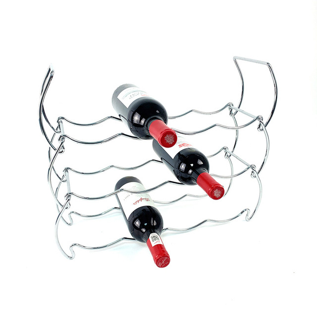 Zhaosheng Hardware - Estante apilable para vino, soporte independiente para almacenamiento de vino