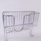 Zhaosheng Hardware - Soporte para tabla de planchar de hierro para montaje en pared, organizador de alambre de metal cromado para tabla de planchar