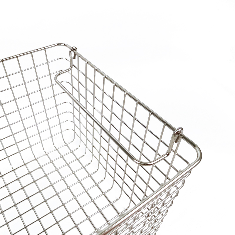 Zhaosheng Hardware - Almacenamiento apilable para el hogar, cocina, baño, frutas, soporte para alimentos, cestas de acero inoxidable