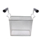 Zhaosheng Hardware - Cesta de inserción de pasta de acero inoxidable con doble asa, cesta rectangular para cocina de pasta eléctrica comercial
