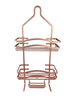 Zhaosheng - Venta al por mayor Carrito de ducha de baño Organizador Cesta de almacenamiento Carrito de ducha de aluminio con ganchos