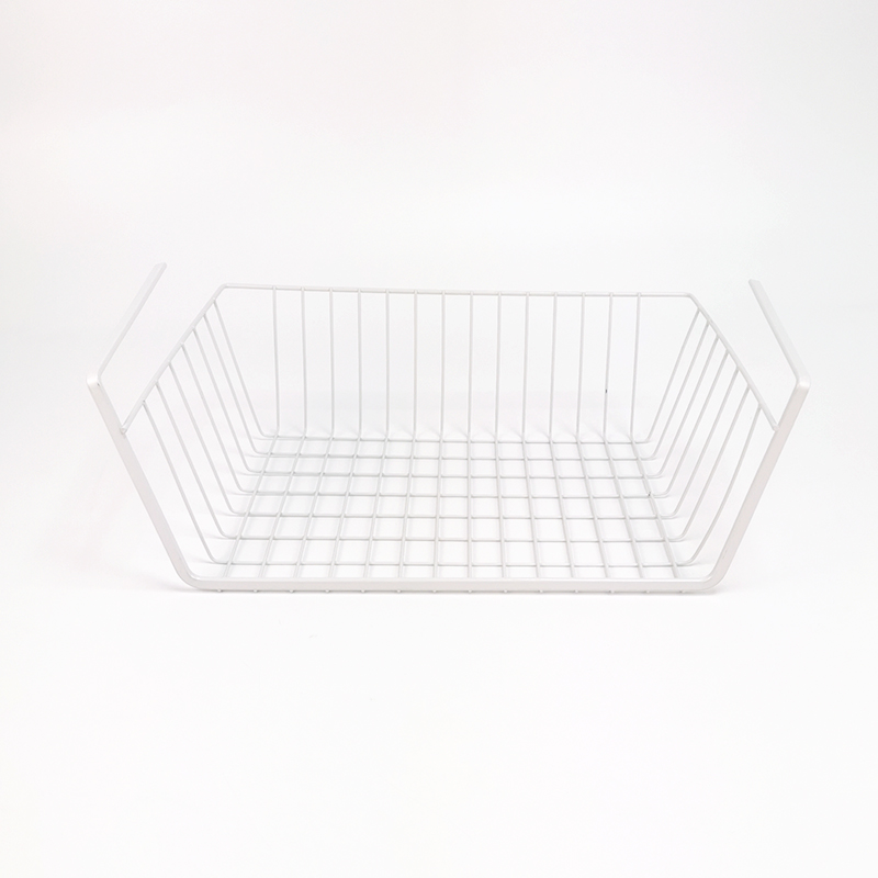 Zhaosheng Hardware - Cesta colgante para almacenamiento debajo del estante, para el hogar, cocina, baño, cesta de alambre para almacenamiento de despensa
