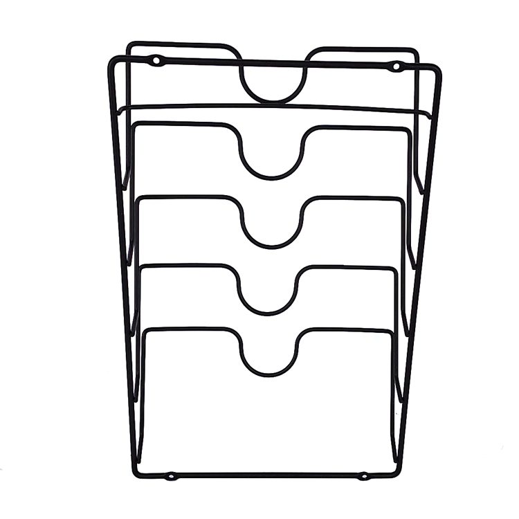 Zhaosheng Hardware - Organizador de tapa de gabinete para montaje en pared, soporte para tapa de olla