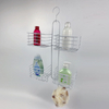 Zhaosheng - Estante de baño Blanco Organizador Champú Jabón Soporte Metal Alambre Ducha Caddy