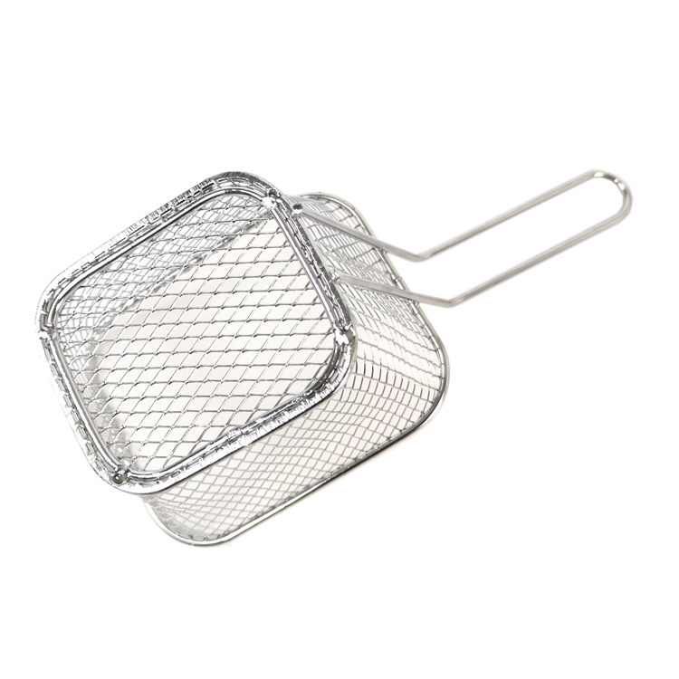 Zhaosheng Hardware - Mini cesta para freír patatas fritas de acero inoxidable
