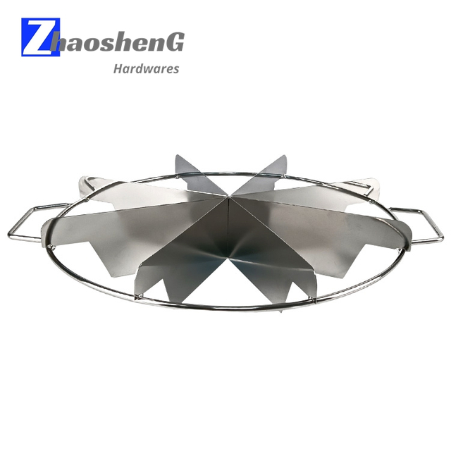 Servidor redondo de la torta de la prensa del fabricante y del cortador de la torta de 8 rebanadas del acero inoxidable