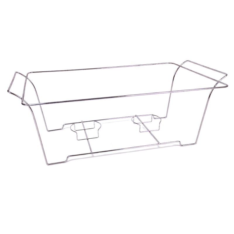 Zhaosheng Hardware - Buffet Chafer Calentador de alimentos Marco de alambre Aluminio Pan Chafing Dish Stand