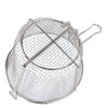 Zhaosheng Hardware - Cesta para freír de alambre de 9,5 pulgadas, cesta para freír con virutas de 6 mallas para olla para freír de aluminio