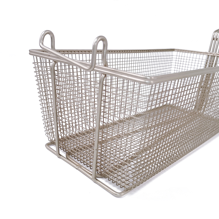 Zhaosheng Hardware - Cesta de metal para freír con mango resistente al calor