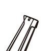 Zhaosheng Hardware - Estante colgante para tarros de especias, soporte para botellas de especias, estante de pared para cocina, especias de acero y metal