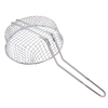 Zhaosheng Hardware - Cesta para freír de malla gruesa de 10.0 in, colador de cocina, cesta culinaria