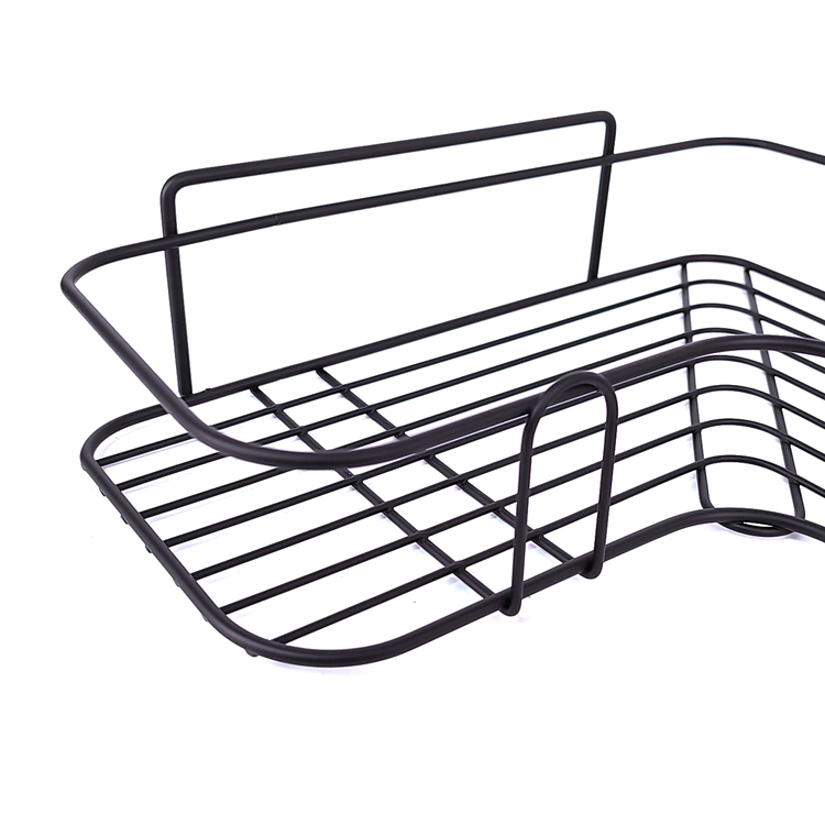 Rejilla grande para secar platos con bandeja de PP/soporte para utensilios y mango de bambú