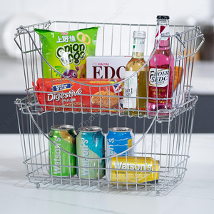 Fabricante de cestas de alambre para cocina apilables