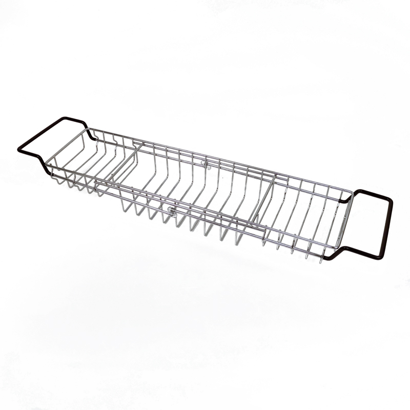 Zhaosheng - Accesorios de baño de acero inoxidable Estante extensible para bandeja de bañera