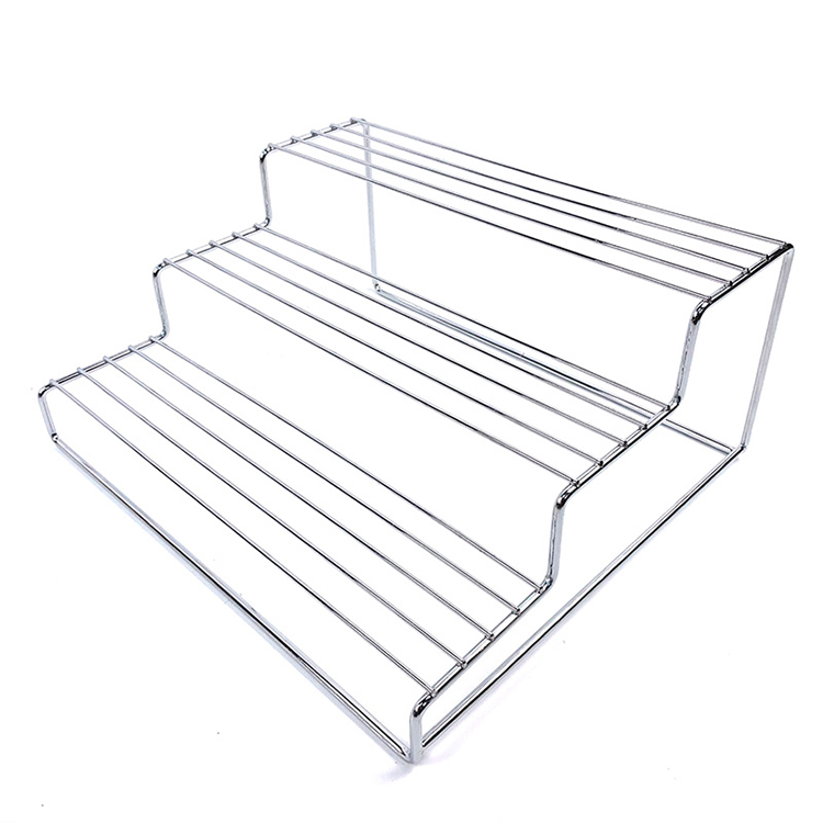 Zhaosheng Hardware - Soporte para utensilios de tarro cromado de 3 niveles personalizado
