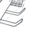 Zhaosheng - Fabricante Carrito de ducha de malla duradero Estante de baño resistente sin perforación