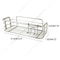 Zhaosheng - Estante de Ducha Adhesivo de Acero Inoxidable, Organizador, Estante de baño de Metal montado en la Pared sin Perforaciones
