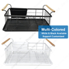 Zhaosheng Hardware - Rejilla para secar platos de cocina con mango de madera