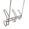 Zhaosheng Hardware - Ganchos para colgar en la puerta del baño, estante para colgar llaves, colgadores de puerta de metal, gancho para ropa y toallas