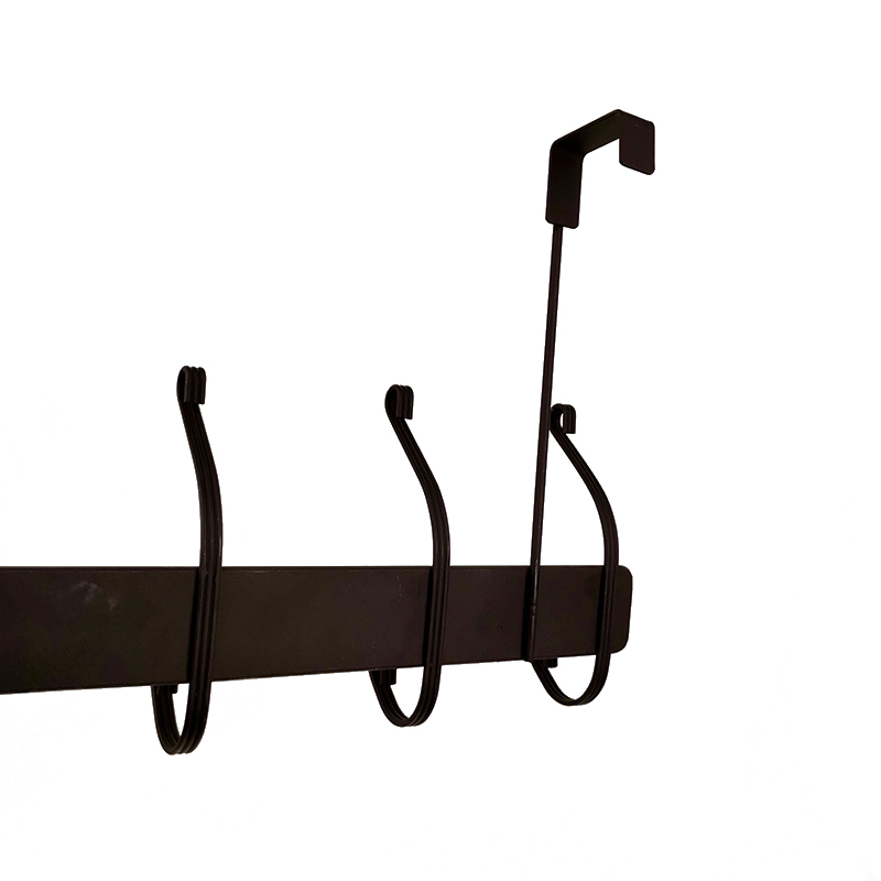 Zhaosheng Hardware - Gancho para colgar llaves en la puerta, gancho para colgar sobre la puerta, ganchos para toallas de metal