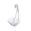Zhaosheng Hardware - Cesta de frutas de metal de alambre con colgador de plátanos