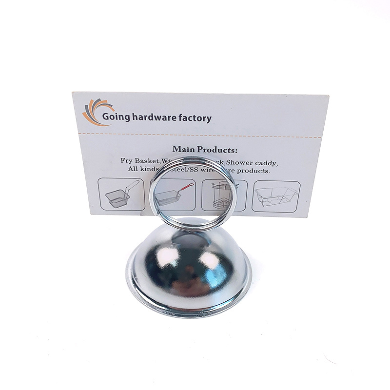 Zhaosheng Hardware - Titular de la tarjeta del lugar de la boda de los titulares de números de mesa con base ponderada