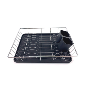 Zhaosheng Hardware - Rejilla para platos con tabla de secado y soporte para utensilios