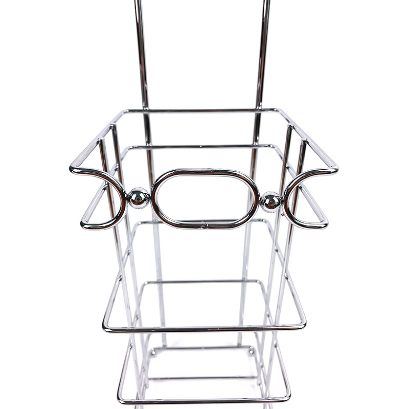 Zhaosheng - Portarrollos de papel higiénico de metal para baño con reserva