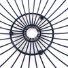 Zhaosheng Hardware - Decoración de mesa de cocina, organizador de alimentos de metal, cesta de frutas negra de alambre para el hogar