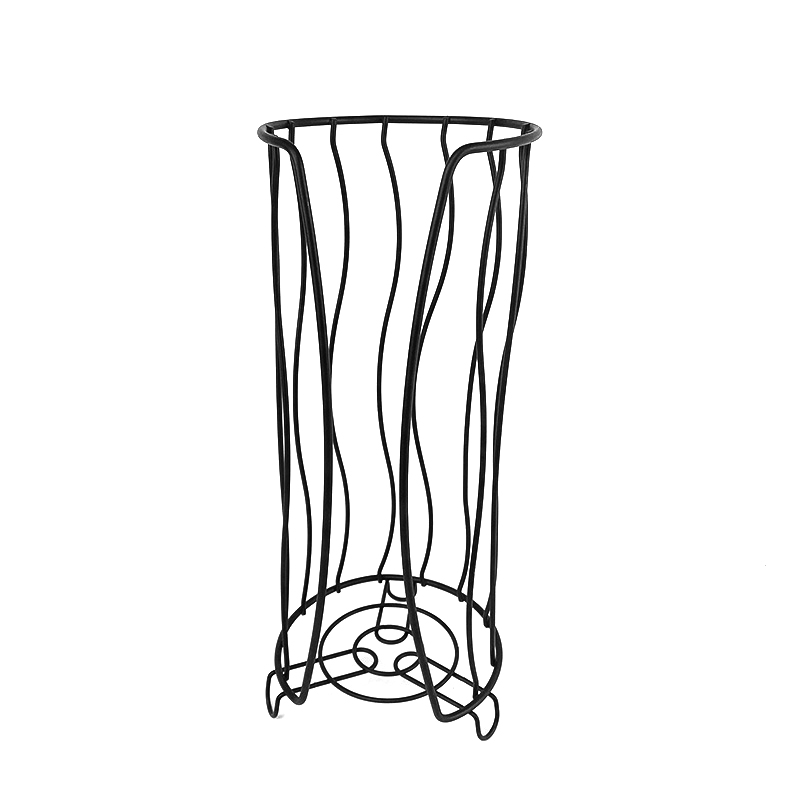 Zhaosheng - Portarrollos de Papel Negro Portarrollos de Papel Soporte Cocina Baño Reserva Portarrollos de Papel higiénico