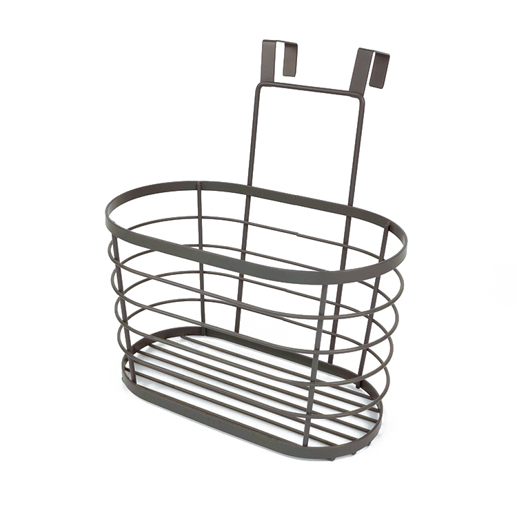 Zhaosheng Hardware - Cesta de alambre de metal sobre la puerta del gabinete, organizador, cestas de almacenamiento colgantes