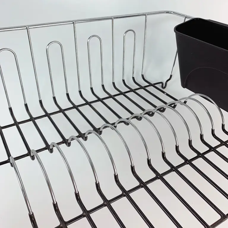 Zhaosheng Hardware - Rejilla para secar platos de gran capacidad con soporte para utensilios
