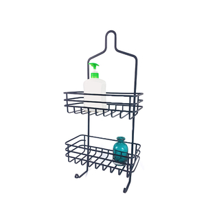 Zhaosheng - estantes de almacenamiento para baño, estante para colgar en la pared, cabezal de ducha, carrito para baño