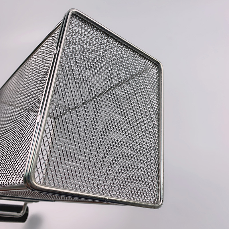 Zhaosheng Hardware - Cesta coladora de pasta de malla de acero inoxidable con asas de plástico