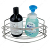Zhaosheng - Estante de almacenamiento para baño de montaje en pared, adhesivo de acero inoxidable, estante esquinero para baño, carrito de ducha