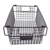 Zhaosheng Hardware - Cesta de almacenamiento apilable de metal, cesta de cocina, cesta de alambre, hierro, cesta de frutas y verduras