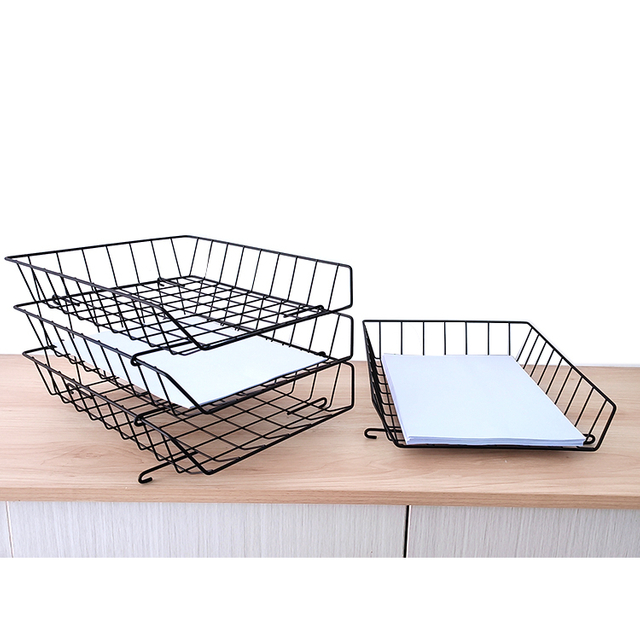 Zhaosheng Hardware - Bandeja de archivos multifuncional para almacenamiento de archivos desmontable de 4 niveles