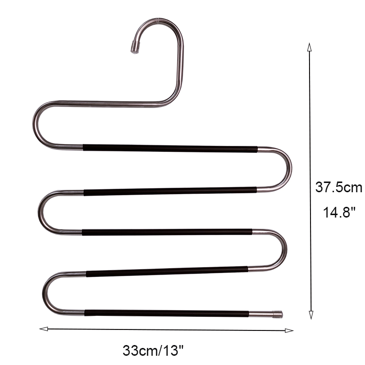 Hardware Zhaosheng - Hangers de estante de pantalones de 5 capas multifuncionales