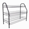 Zhaosheng Hardware - Estante de metal para zapatos, organizador ajustable para zapatos para el gabinete de entrada del hogar