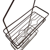 Zhaosheng - Estante de almacenamiento para baño doméstico, alambre de metal sobre cabezal de ducha, carrito de ducha colgante
